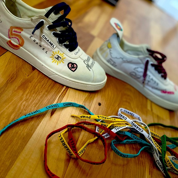 Pharrell Chanel White Multi-color - Picture 4 of 5